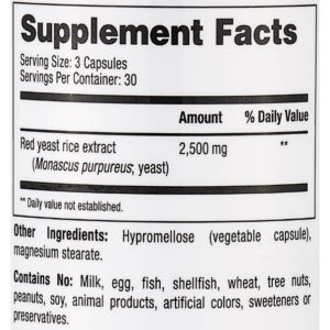 Red Yeast Rice - Extra Strength - Image 2